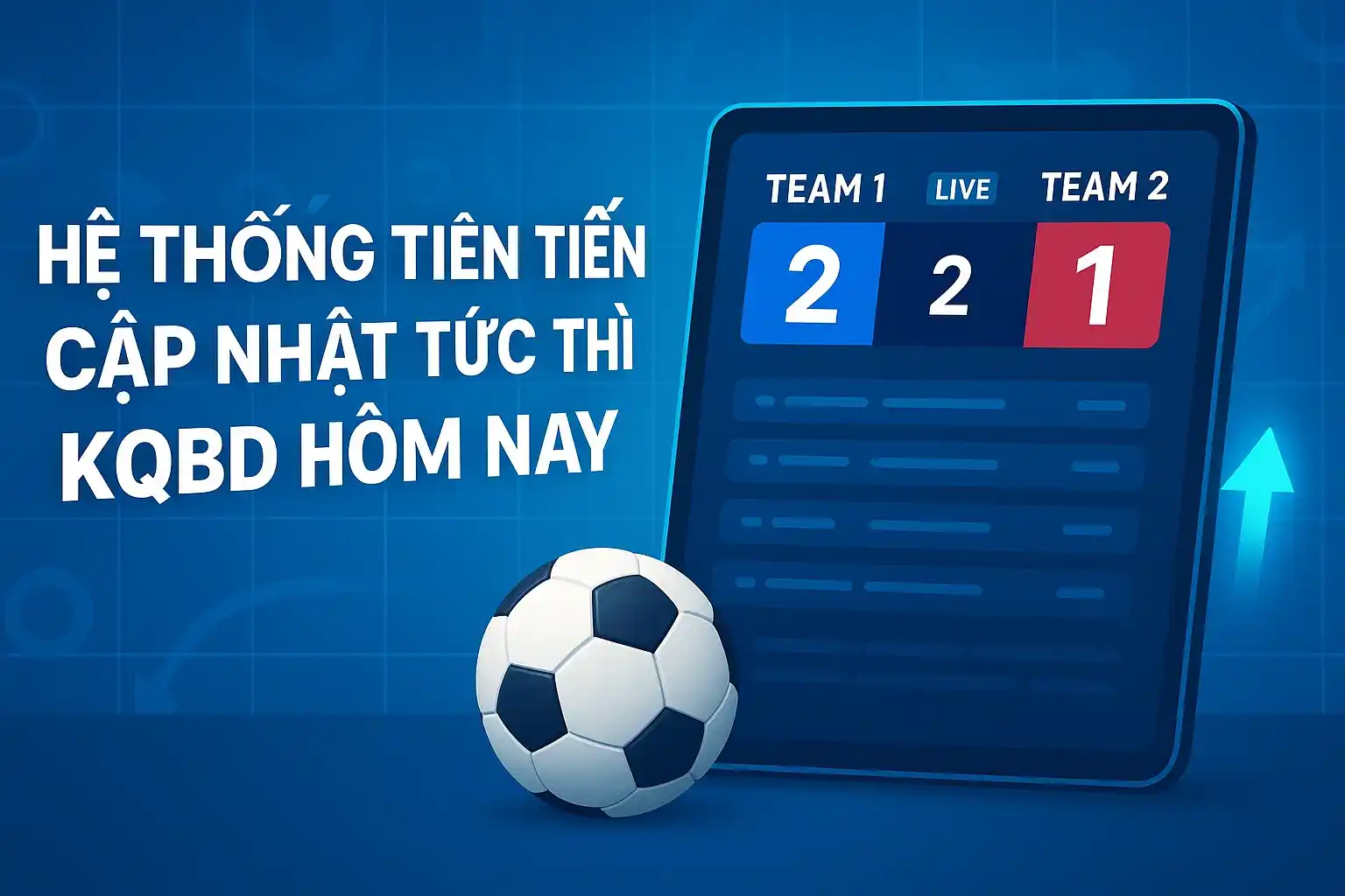 Hệ thống tiên tiến cập nhật tức thì kqbd hôm nay